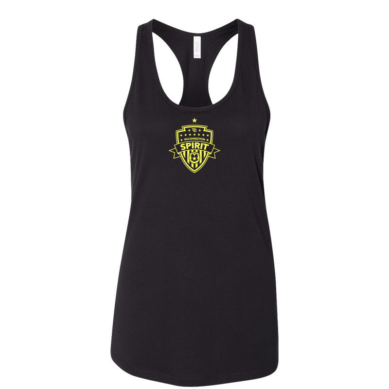 Washington Spirit Women's Black Racerback Tank Black