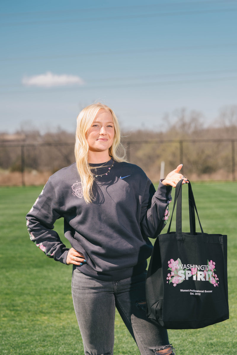 Bolso de mano Washington Spirit 2024 Cherry Blossom - Negro