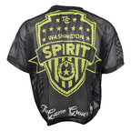 Washington Spirit Black Cherry Blossom Mesh Top
