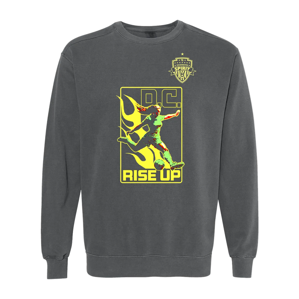 Washington Spirit x Dead Dirt Rise Up DC Crewneck Sweatshirt