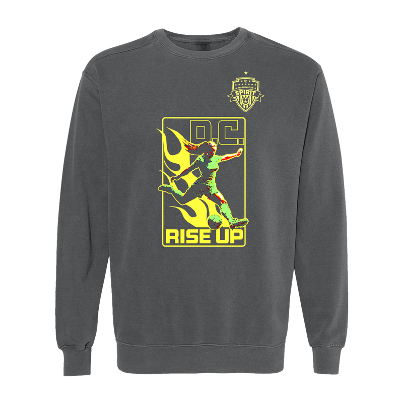Washington Spirit x Dead Dirt Rise Up DC Crewneck Sweatshirt