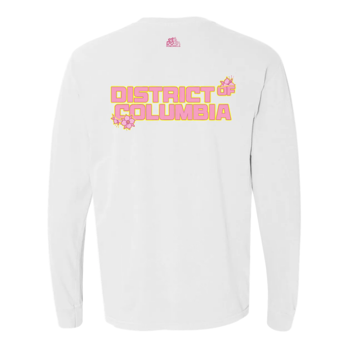 Washington Spirit x Dead Dirt Cherry Blossom White Longsleeve
