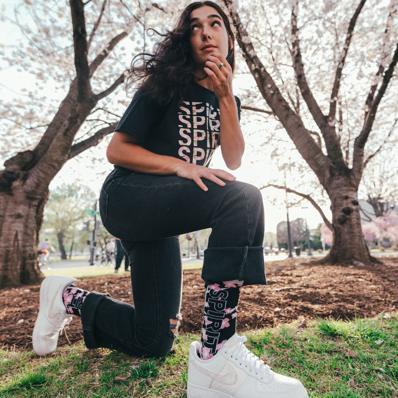 LIMITED EDITION 2023 Spirit Cherry Blossom Crew Sock