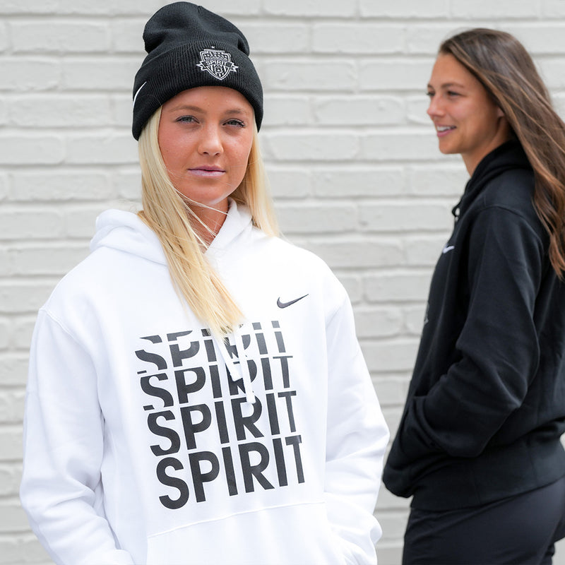 Nike Washington Spirit Hoodie - SPIRIT SPIRIT SPIRIT - White
