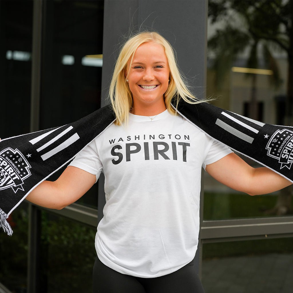Camiseta de manga corta para jóvenes Washington Spirit 2023 - WASHINGTON SPIRIT - Blanco