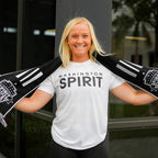 Camiseta de manga corta para jóvenes Washington Spirit 2023 - WASHINGTON SPIRIT - Blanco