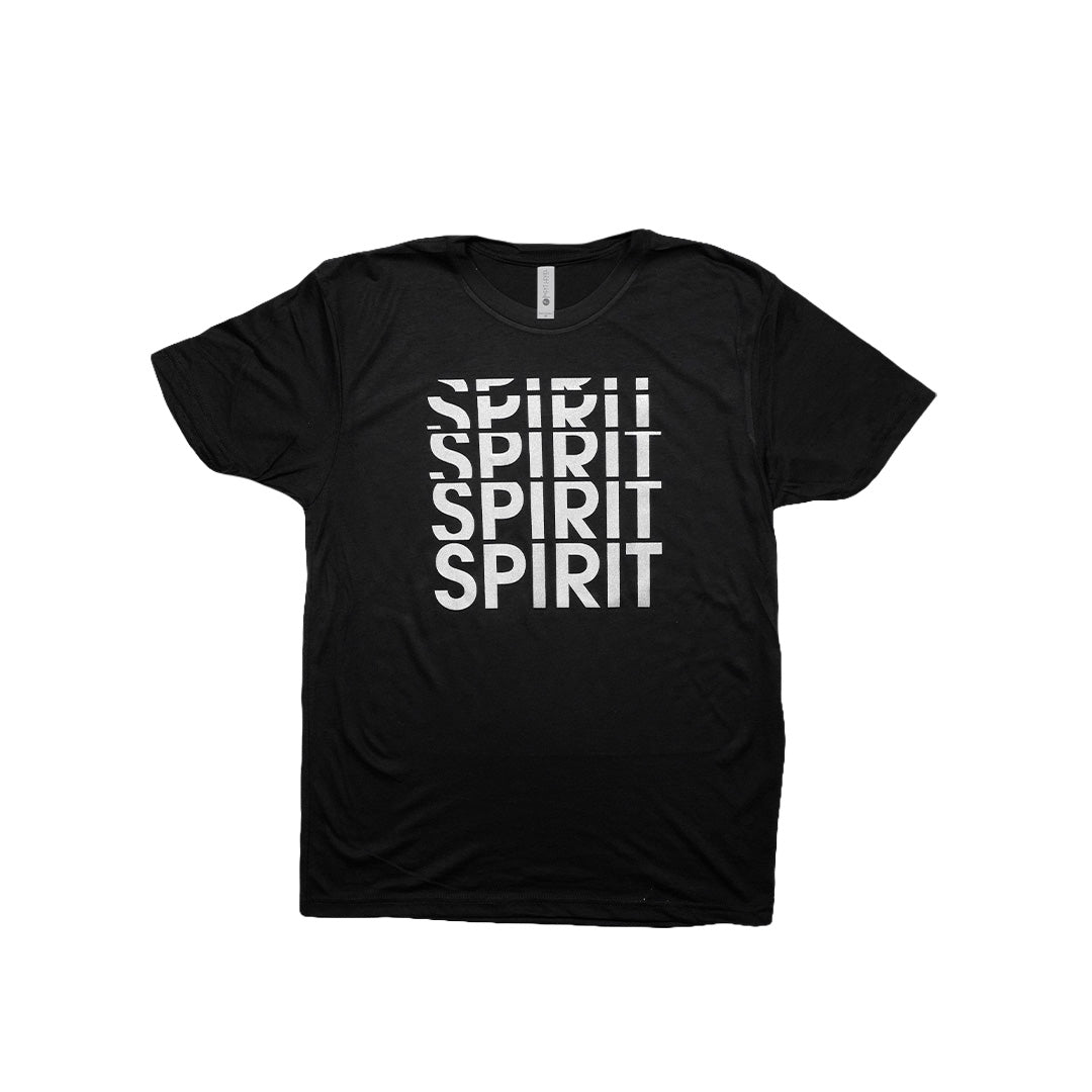 Camiseta juvenil de manga corta Washington Spirit 2023 - SPIRIT SPIRIT SPIRIT - Negra