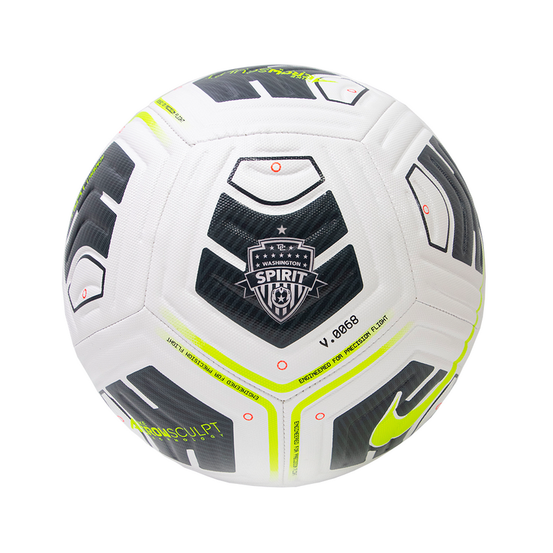 Nike 2023 Washington Spirit Size 4 Soccer Ball - SPIRIT SHIELD LOGO