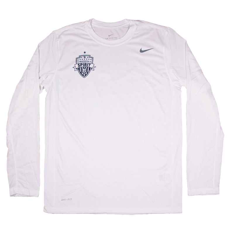 Washington Spirit - Nike Legend Long Sleeve Tee (White)